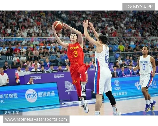 中国男篮迎战菲律宾队 力争亚运会篮球金牌冲击新高